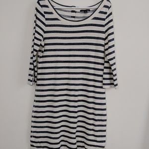 Banana Republic striped dress SZ L